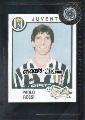 Figurina Paulo Rossi - Calcio Cards 2000-2001 - Panini