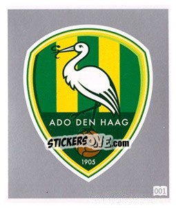 Sticker Clublogo - Eredivisie 2010-2011 - Ah