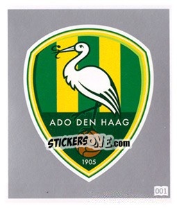 Sticker Clublogo - Eredivisie 2010-2011 n. 1 - Ah