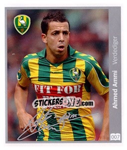 Cromo Ahmed Ammi - Eredivisie 2010-2011 - Ah