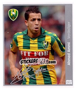 Sticker Ahmed Ammi - Eredivisie 2010-2011 n. 7 - Ah