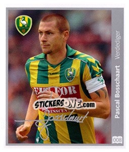 Sticker Pascal Bosschaart - Eredivisie 2010-2011 n. 8 - Ah