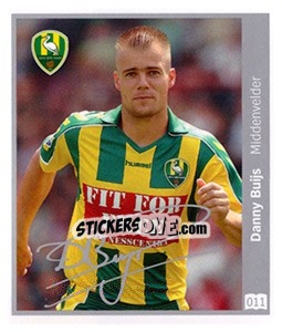 Sticker Danny Buijs - Eredivisie 2010-2011 - Ah