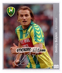 Sticker Dmitri Bulykin - Eredivisie 2010-2011 n. 16 - Ah
