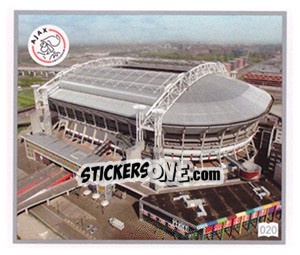 Sticker Stadion - Eredivisie 2010-2011 - Ah