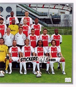 Sticker Elftafoto - Eredivisie 2010-2011 n. 22 - Ah