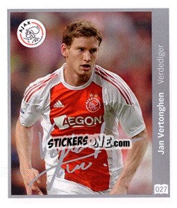 Sticker Jan Vertonghen