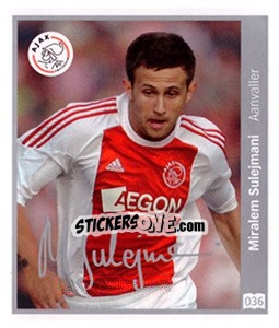 Sticker Miralem Sulejmani - Eredivisie 2010-2011 n. 36 - Ah