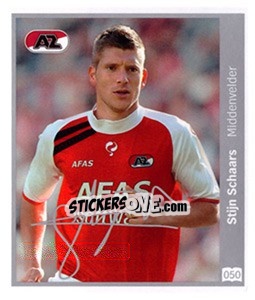 Sticker Stijn Schaars - Eredivisie 2010-2011 - Ah