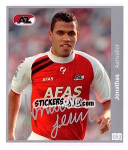 Sticker Jonathas - Eredivisie 2010-2011 n. 53 - Ah