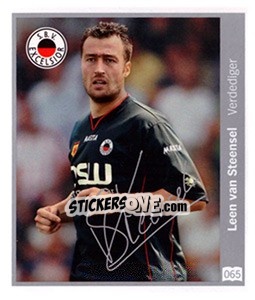 Sticker Leen van Steensel - Eredivisie 2010-2011 n. 65 - Ah