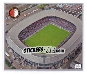 Sticker Stadion - Eredivisie 2010-2011 n. 74 - Ah