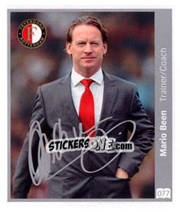 Sticker Mario Been - Eredivisie 2010-2011 - Ah