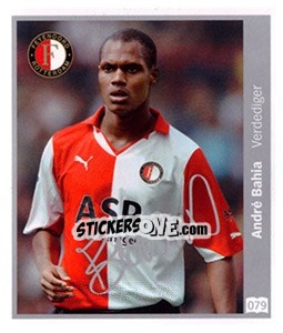 Sticker André Bahia - Eredivisie 2010-2011 - Ah