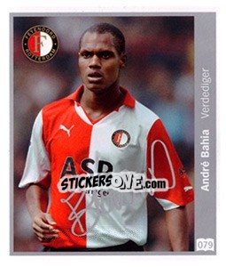 Sticker André Bahia - Eredivisie 2010-2011 n. 79 - Ah