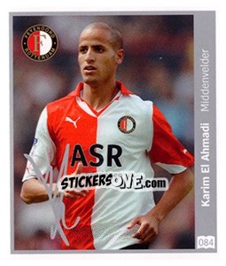 Cromo Karim El Ahmadi - Eredivisie 2010-2011 - Ah