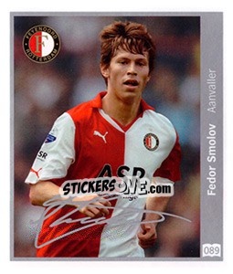 Sticker Fedor Smolov - Eredivisie 2010-2011 n. 89 - Ah