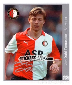 Sticker Jon Dahl Tomasson - Eredivisie 2010-2011 - Ah