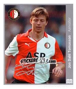 Sticker Jon Dahl Tomasson - Eredivisie 2010-2011 n. 90 - Ah