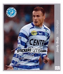 Sticker Jordy Buijs - Eredivisie 2010-2011 - Ah