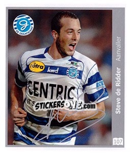 Sticker Steve de Ridder - Eredivisie 2010-2011 n. 107 - Ah