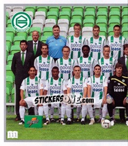 Sticker Elftafoto - Eredivisie 2010-2011 n. 111 - Ah