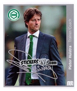 Sticker Pieter Huistra - Eredivisie 2010-2011 - Ah