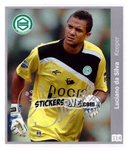 Sticker Luciano da Silva - Eredivisie 2010-2011 n. 114 - Ah
