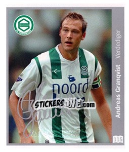 Sticker Andreas Granqvist - Eredivisie 2010-2011 n. 115 - Ah