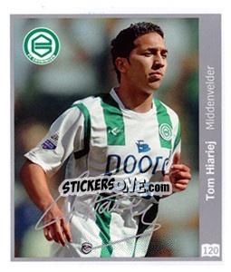 Sticker Tom Hiariej - Eredivisie 2010-2011 - Ah