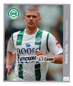 Sticker Danny Holla - Eredivisie 2010-2011 - Ah