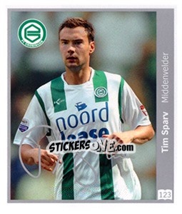 Sticker Tim Sparv - Eredivisie 2010-2011 n. 123 - Ah