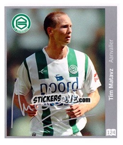 Sticker Tim Matavz - Eredivisie 2010-2011 n. 124 - Ah