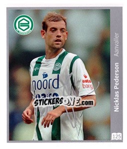 Sticker Nicklas Pedersen - Eredivisie 2010-2011 - Ah