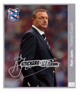 Sticker Ron Jans - Eredivisie 2010-2011 n. 131 - Ah