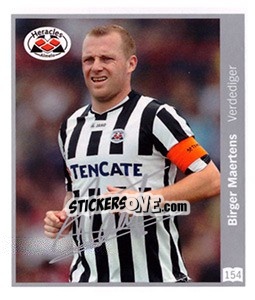 Sticker Birger Maertens - Eredivisie 2010-2011 - Ah