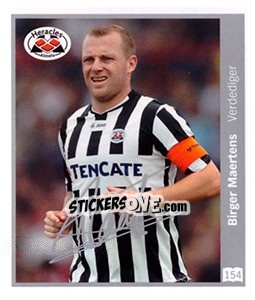 Sticker Birger Maertens - Eredivisie 2010-2011 n. 154 - Ah