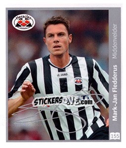 Sticker Mark-Jan Fledderus - Eredivisie 2010-2011 n. 155 - Ah