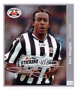 Sticker Darl Douglas - Eredivisie 2010-2011 - Ah