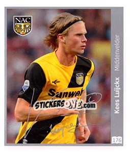 Sticker Kees Luijckx - Eredivisie 2010-2011 n. 176 - Ah