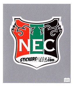 Sticker Clublogo - Eredivisie 2010-2011 n. 181 - Ah
