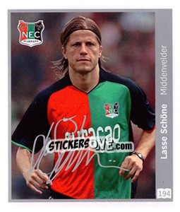 Sticker Lasse Schöne - Eredivisie 2010-2011 n. 194 - Ah