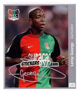 Sticker Leroy George - Eredivisie 2010-2011 - Ah