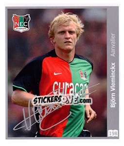 Sticker Björn Vleminckx - Eredivisie 2010-2011 n. 198 - Ah