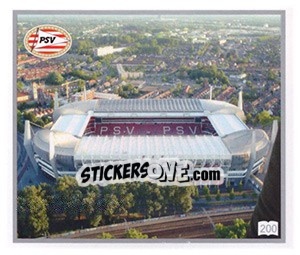 Sticker Stadion - Eredivisie 2010-2011 n. 200 - Ah