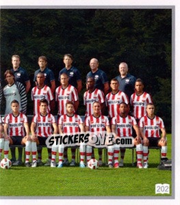 Sticker Elftafoto - Eredivisie 2010-2011 n. 202 - Ah