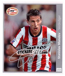 Sticker Stanislav Manolev - Eredivisie 2010-2011 n. 205 - Ah