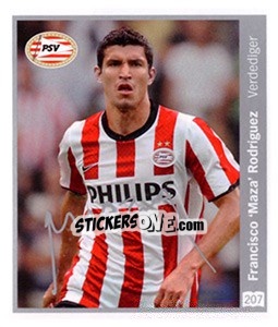 Figurina Francisco Maza Rodríguez - Eredivisie 2010-2011 - Ah