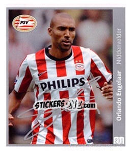 Sticker Orlando Engelaar - Eredivisie 2010-2011 - Ah