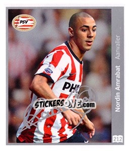 Sticker Nordin Amrabat - Eredivisie 2010-2011 n. 212 - Ah